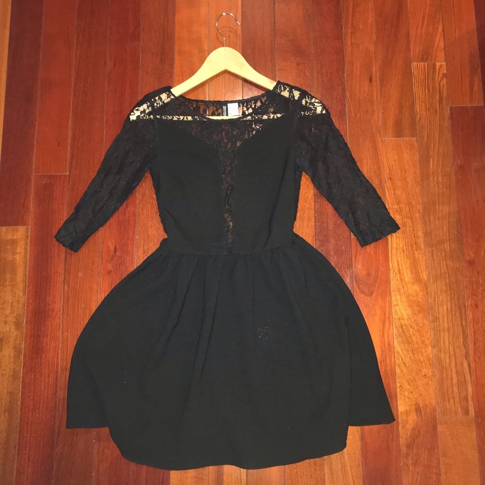 Little Black Lace Dress